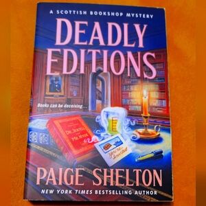 Deadly Editions books by Page Shelton Scottish bookshop mystery- book 6